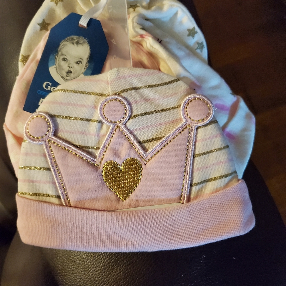 5 Gerber Infant Hats